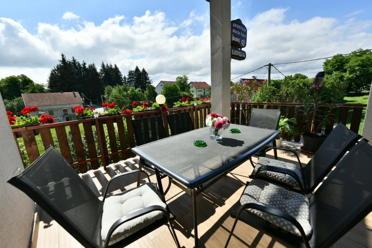 Apartment Marija Zupan Rakovica Exterior foto